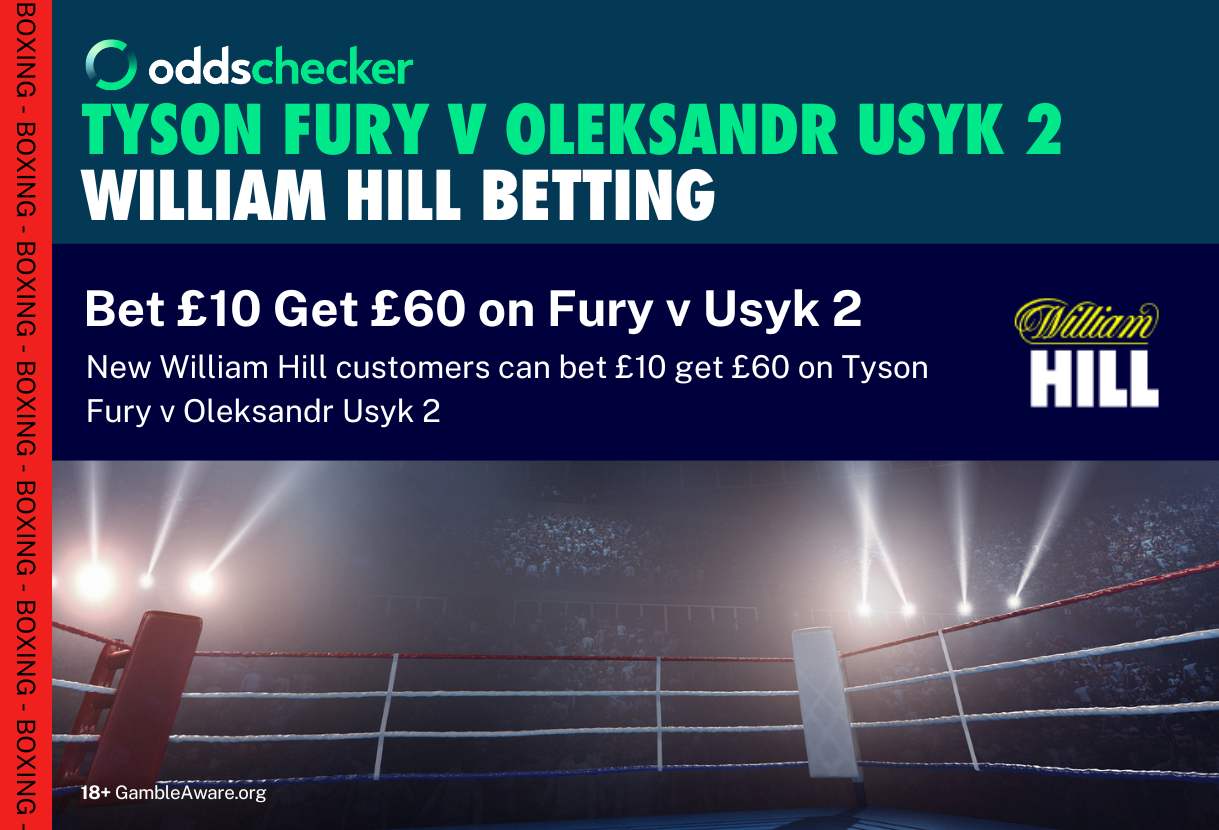 Latest Fury v Usyk 2 Betting Odds and Markets + Bet £10, Get £60 Bonus From William Hill