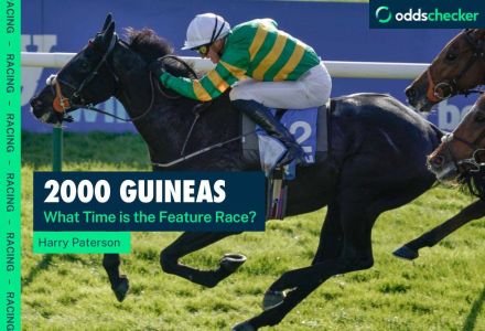 What time is the 2000 Guineas at Newmarket today?