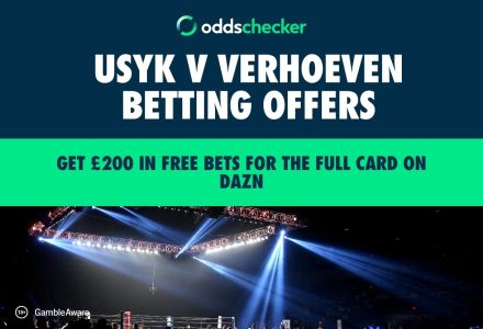 Usyk vs Verhoeven Betting Offers: Get £200 in Free Bets for the Full Card on DAZN
