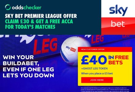 Sky Bet Super Sunday Offer: Claim £30 & Get a Free Acca for Today's Matches