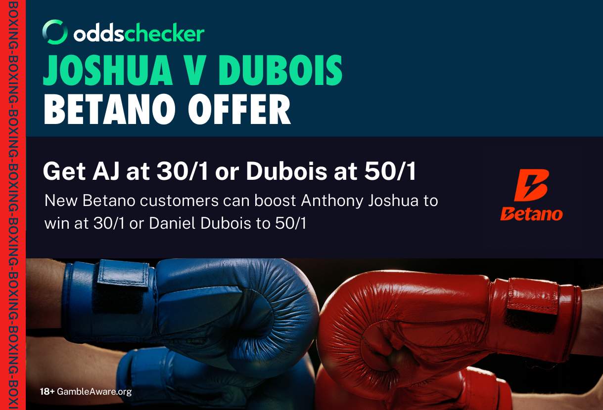 Betano Sign Up Offer: Boost Anthony Joshua to 30/1 or Daniel Dubois to 50/1 to Win