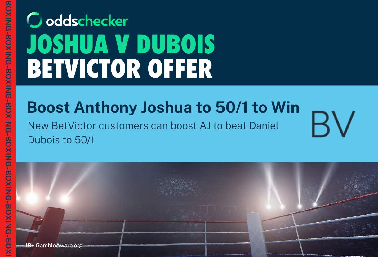 Joshua v Dubois BetVictor Sign Up Offer: Get Boosted Odds on Anthony Joshua to Win at 50/1