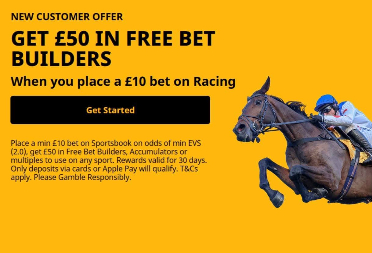Betfair Haydock Offer: Bet £10, Get £50 in Free Bets for Betfair Chase 2025