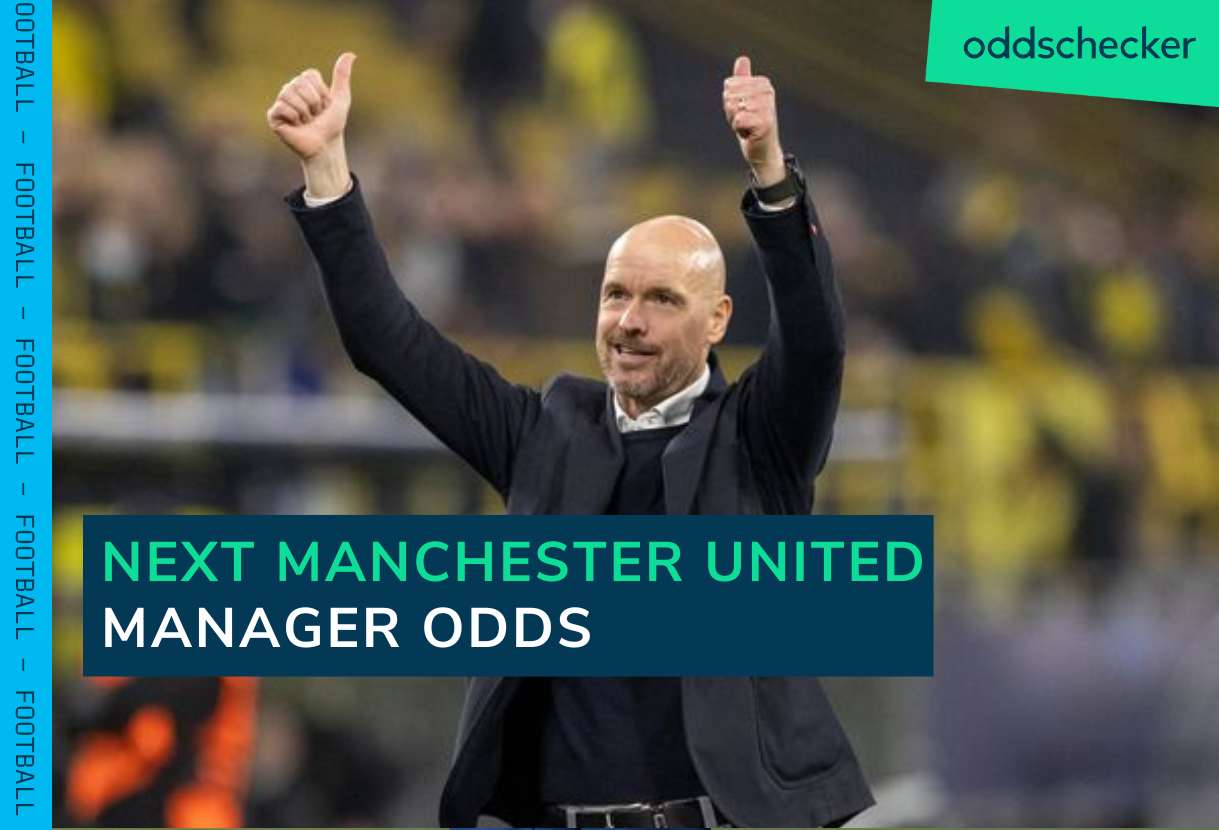 Next Man United Manager Odds Ten Hag on the brink after Champions