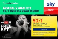 Sky Bet Carabao Cup Final Offer: Get 50/1 on 1+ Goals Scored in Arsenal v Man City