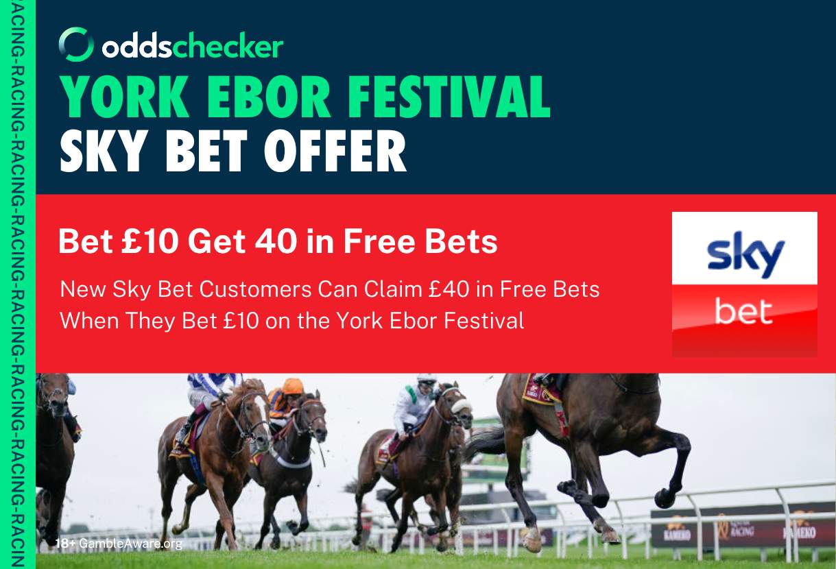 Sky Bet Horse Racing Offer: Bet £10, Get £40 When You Bet on the Ebor Festival