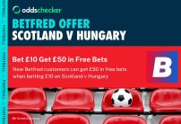 Betfred Euro 2024 Offer: Bet £10, Get £50 on Scotland v Hungary
