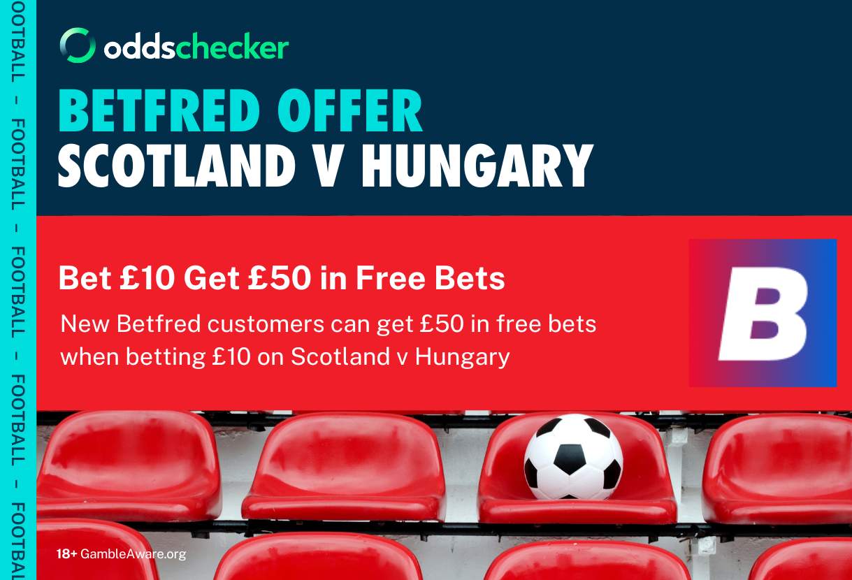 Betfred Euro 2024 Offer: Bet £10, Get £50 on Scotland v Hungary