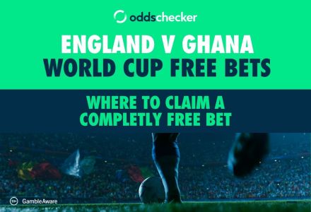 Where to Claim a Completely Free Bet for England v Ghana