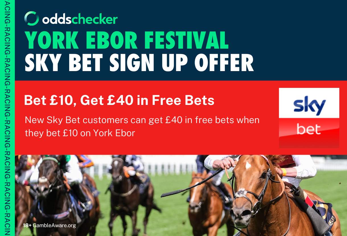 Sky Bet Sign Up Offer: Bet £10, Get £40 in Free Bets for the York Ebor Festival