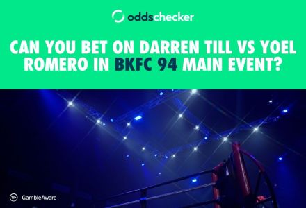 Can you Bet on Darren Till vs Yoel Romero in BKFC 94 Main Event?