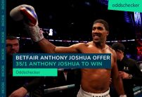Betfair Anthony Joshua Promo: Boost AJ to 35/1 to Beat Otto Wallin