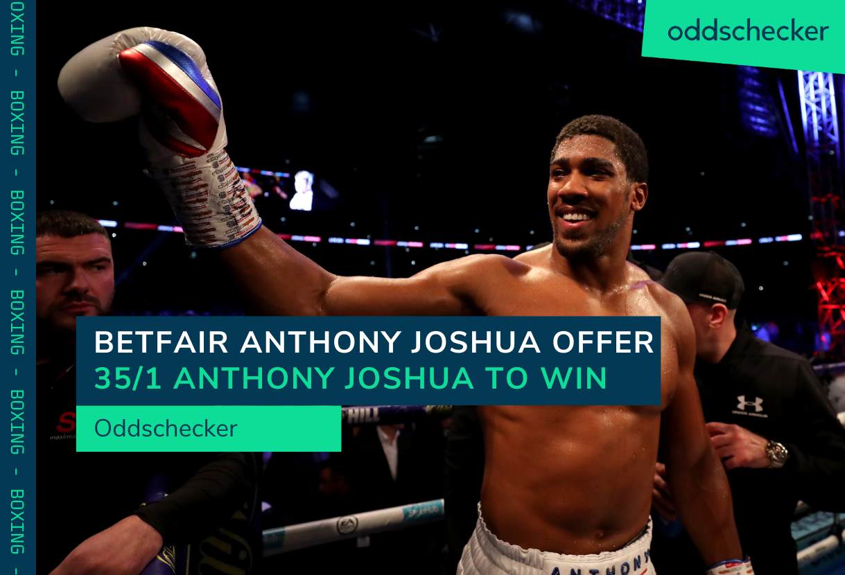Betfair Anthony Joshua Promo: Boost AJ to 35/1 to Beat Otto Wallin