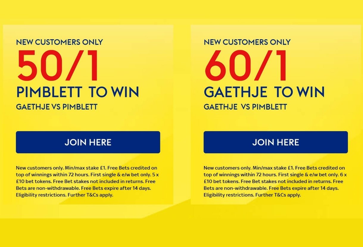 Sky Bet UFC 324 Offer: Get 50/1 on Paddy Pimblett, or 60/1 on Justin Gaethje to Win