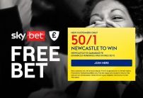 Sky Bet UCL Offer: Get 50/1 on Newcastle to Beat Qarabag tonight 