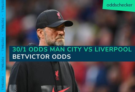 BetVictor Welcome Bonus: 30/1 Both teams to score in Manchester City vs Liverpool
