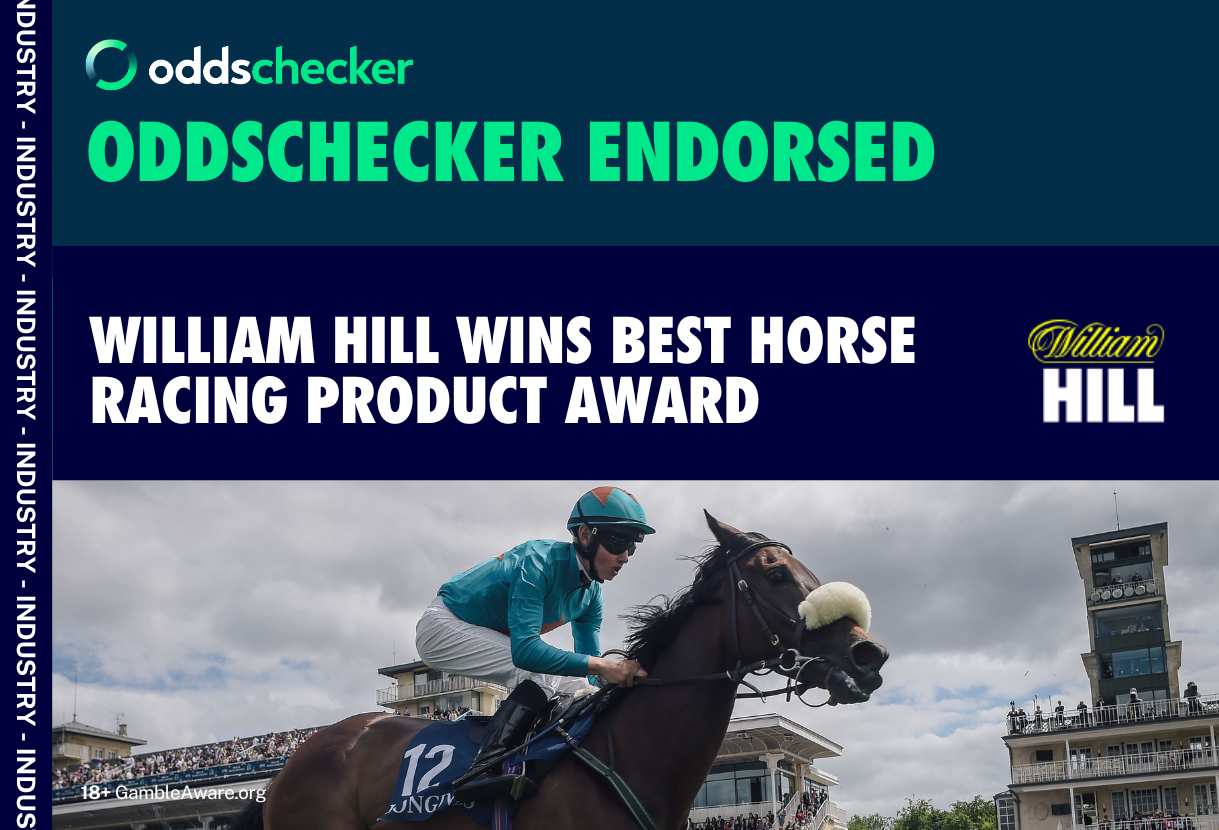 Oddschecker endorsed: William Hill Wins Best Horse Racing Product Award