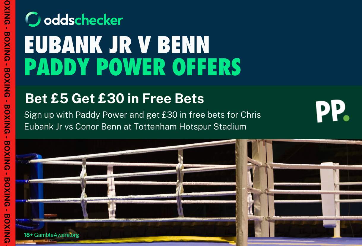 Chris Eubank Jr v Conor Benn Paddy Power Odds: Markets, Offers, and Best Bets on Eubank Jr v Benn