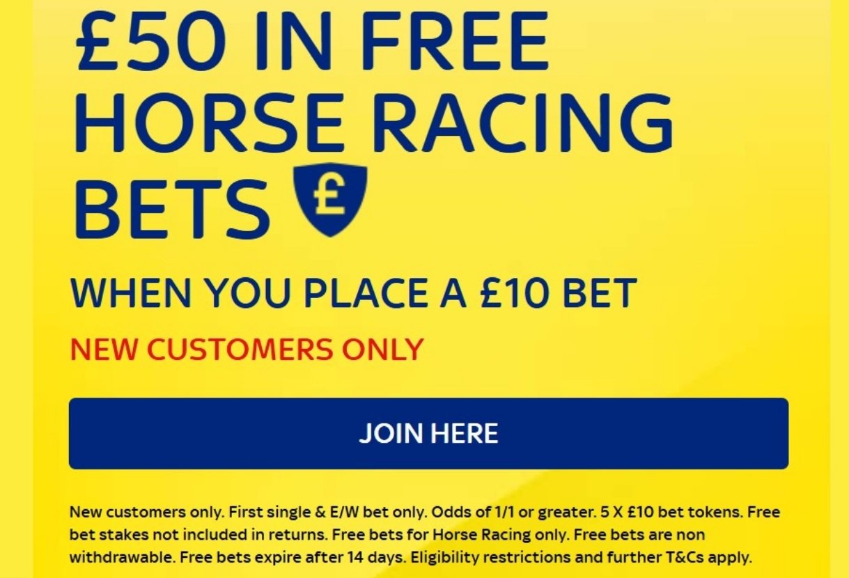 Sky Bet Horse Racing Offer: Bet £10 on the King George Chase, Get £50 in Free Bets