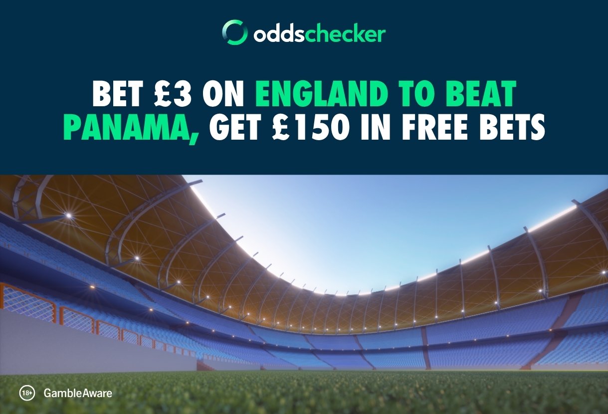 Bet £3 on England to Beat Panama, Get £150 in Free Bets for 2026 World Cup