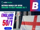 Betfred World Cup Offer: Get 50/1 on England to Win v Panama 
