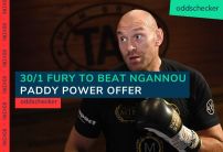 Paddy Power Boxing: Get 30/1 for Tyson Fury to beat Francis Ngannou 