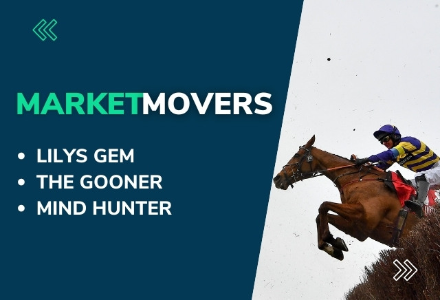 Market Movers for today's racing at Leicester & Carlisle