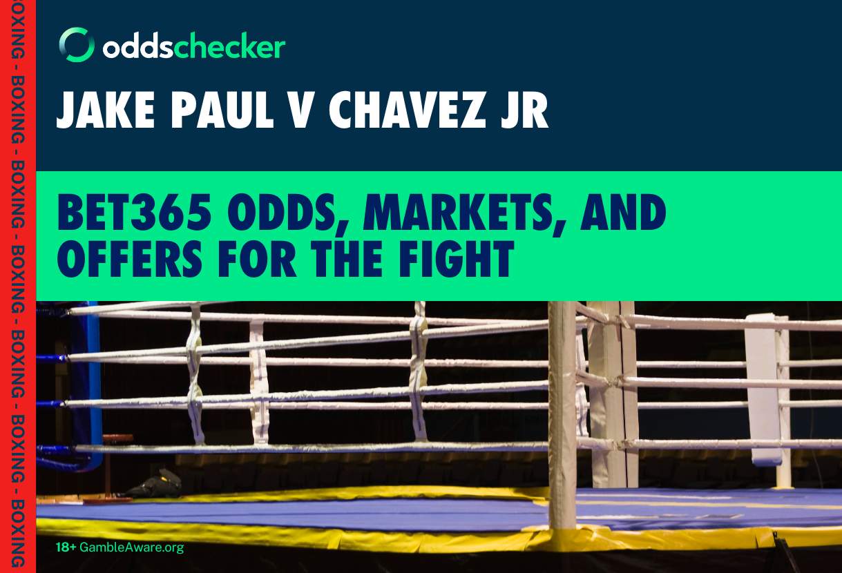 Jake Paul vs Chavez Jr bet365 Odds: Betting Offers and Markets for Paul vs Chavez Jr