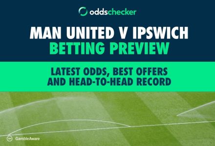 Man United v Ipswich Betting Preview: Latest Odds, Best Offers and Head-to-Head Record