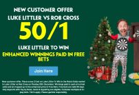 World Darts Championship Paddy Power Offer: Get 50/1 on Luke Littler to beat Rob Cross