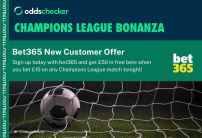 Champions League Bonanza: Bet £10 Get £50 with bet365 on any UCL clash