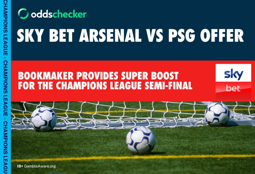 Arsenal v PSG Sky Bet Offer: Boost Saka 1+ Shot on Target From 2/5 to EVS