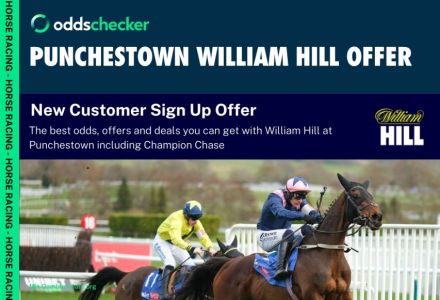 William Hill Punchestown Festival Offer: Bet £10, Get £60 on the Champions Chase