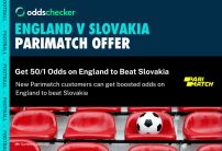England 50/1 Odds Boost: Get 50/1 Odds on England to Beat Slovakia With Parimatch