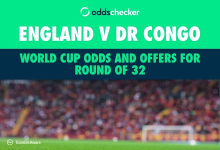 How to Bet on England v DR Congo: World Cup Odds and Offers for Round of 32