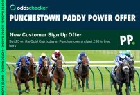 Punchestown Gold Cup Offer with Paddy Power: Bet £5 Get £30 in Free Bets