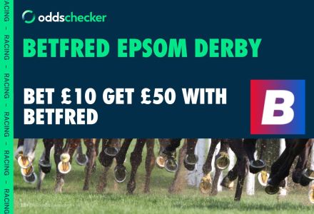 Betfred Sign Up Offer: Bet £10, Get £50 on the Betfred Epsom Oaks, Epsom Derby