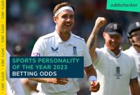 2023 Sports Personality of the Year Betting Odds: Stuart Broad second favourite 