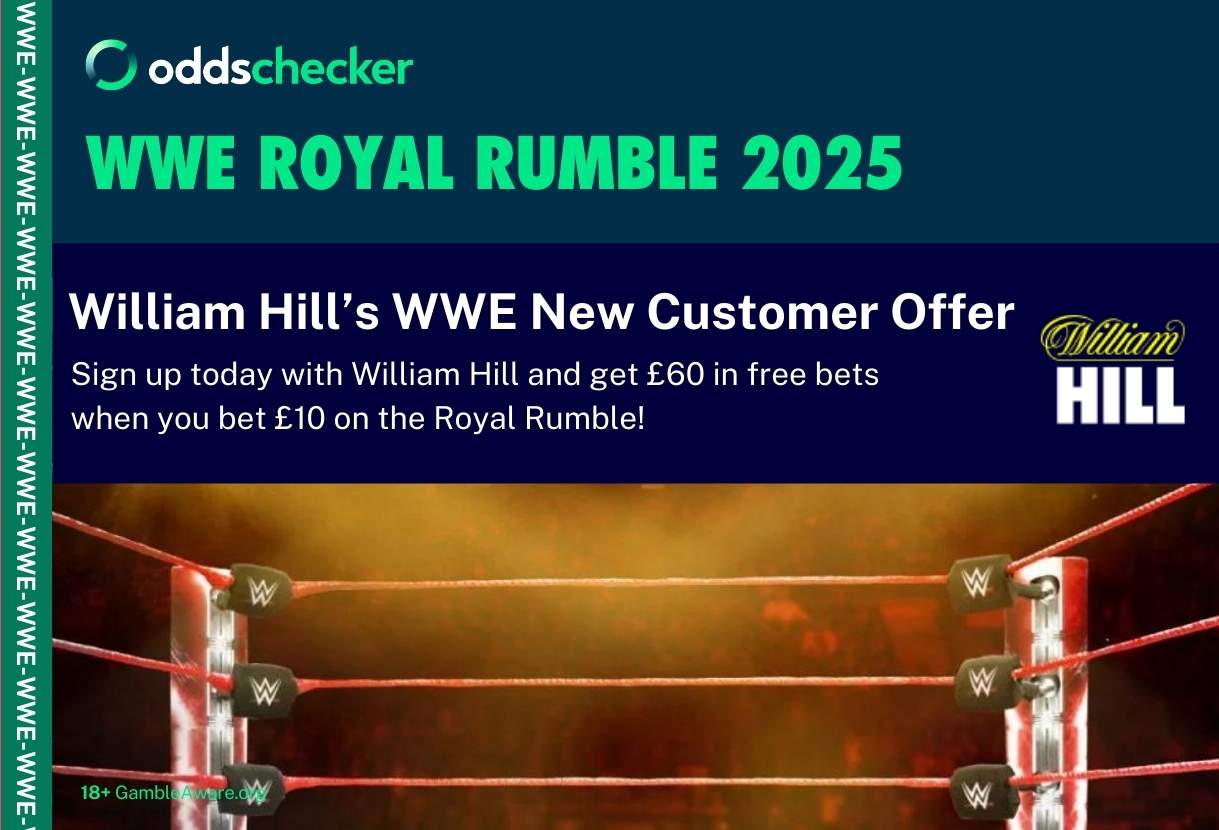 William Hill WWE Royal Rumble Odds, Betting Markets, Offers, and Best