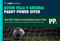 Paddy Power 50/1 Arsenal Odds Boost: Enhanced Price for Arsenal to Beat Aston Villa