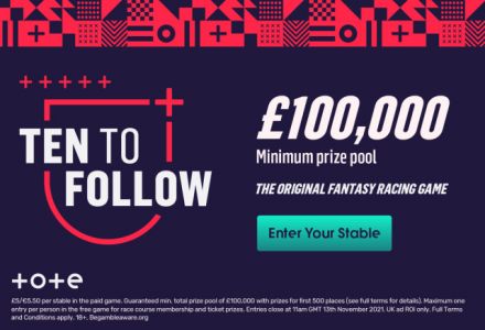Tote Ten to Follow: Racing fantasy game returns for 2021 with £100k prize