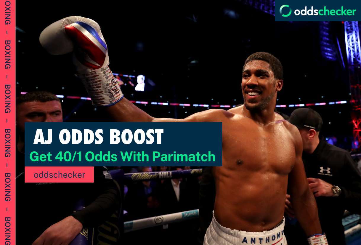 Parimatch Anthony Joshua Promotion: Boost AJ to 40/1 to Beat Francis Ngannou