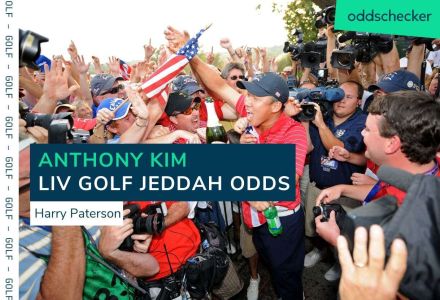 Anthony Kim Odds: 13% Chance of a top 10 finish for Anthony Kim at Jeddah