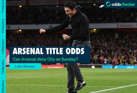 Arsenal Title Odds: Gunners given 13% chance before Premier League finale