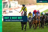 Get £30 in Free Bets for Cheltenham Day 3 With bet365 + 3-1 Best Bet