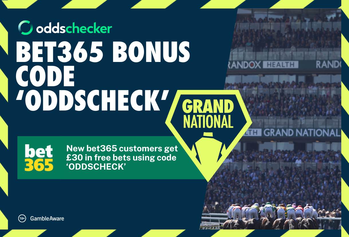 Bet365 Bonus Code 'ODDSCHECK' Provides £30 in Free Bets for the Grand National