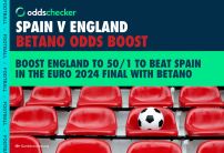 Euro 2024 Offer: Get 50/1 Odds That England Beat Spain With Betano