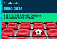 Euro 2024 Promotion: Bet £10, Get £30 on Scotland v Hungary With Betano
