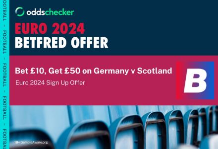 Betfred Sign Up Offer: Get £50 in Free Bets When You Bet £10 on Germany v Scotland