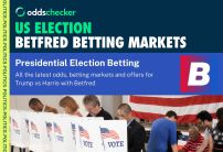 Betfred US Presidential Election Odds, Markets and Bets for Trump v Harris